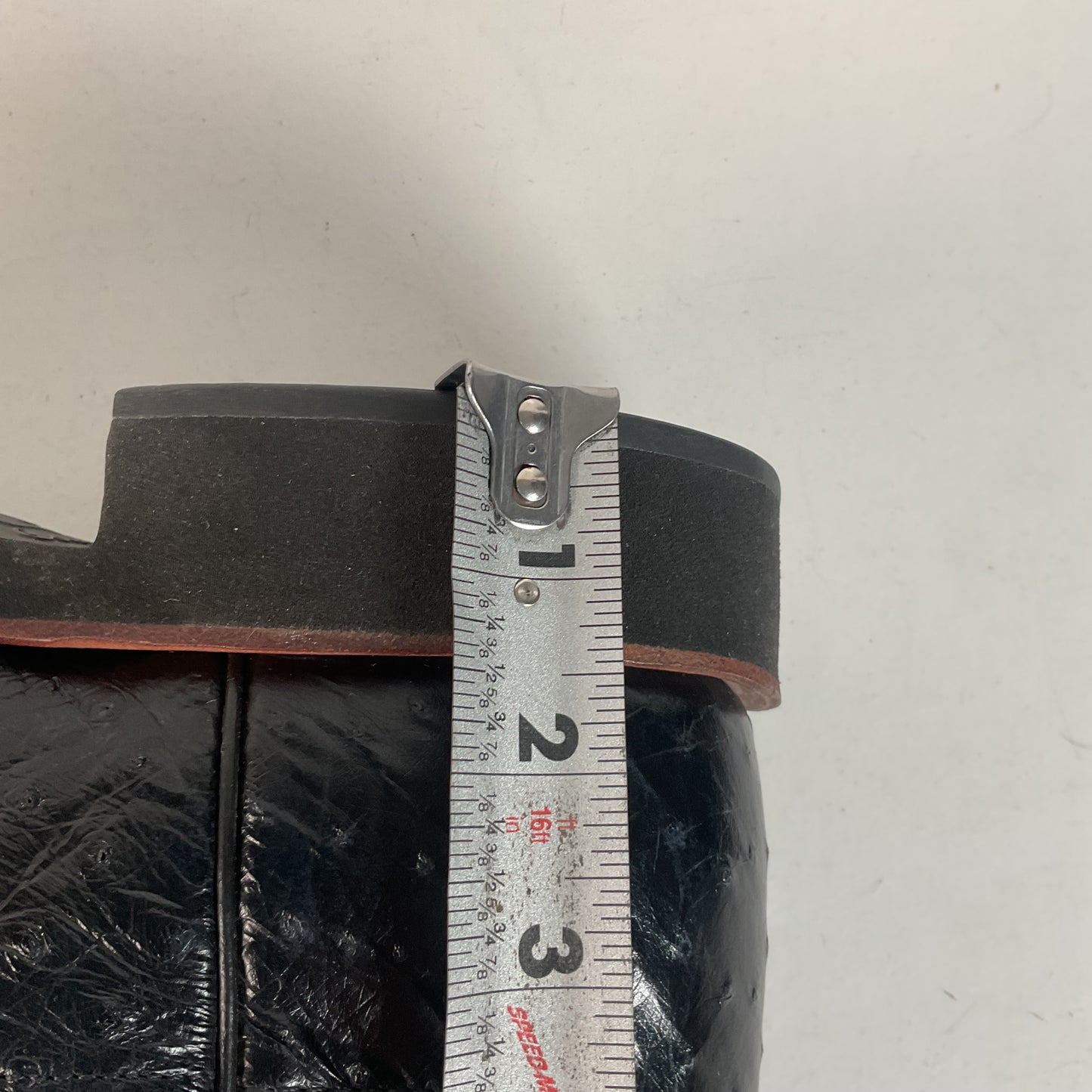 Tony Lama Ostrich Roper Boots | Crepe Sole | USA Made | Men’s 10 D