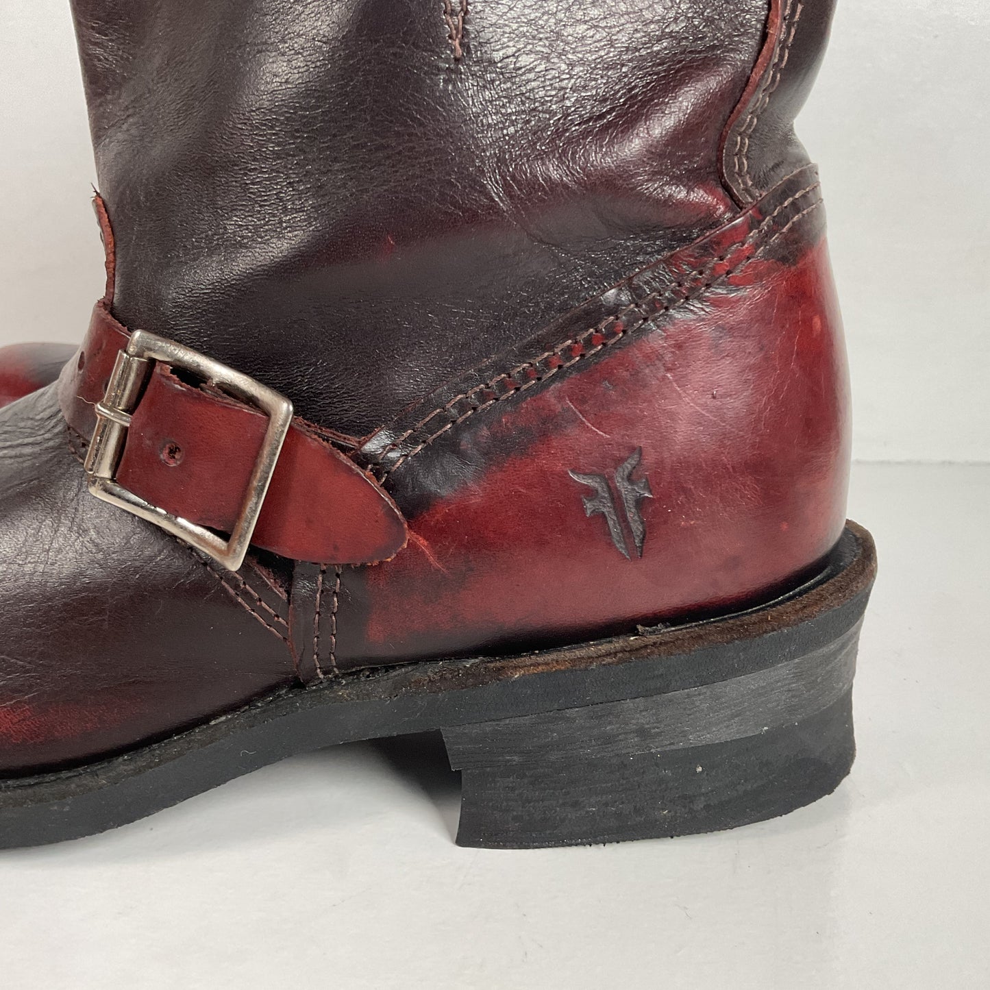 Frye 8r Whiskey Harness Boots | Retired Style | USA Made | Women’s 8.5 M