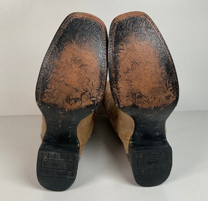 Corral Heart Breaker Cowgirl Boots | Tooled Heartbreaker Inlay | Women’s 11 M