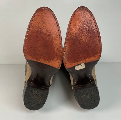 Vintage Tony Lama Elephant Cowboy Boots | Exotic | Gold Label | Men’s 9 D