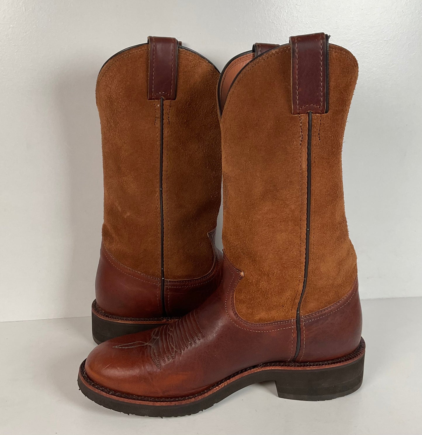 Chippewa Cowboy Boots | USA Made | Soft Toe | Men’s 9 D
