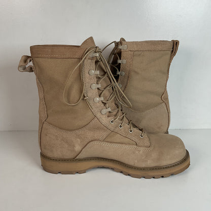 Bates Temperate Climate Combat Boots 11.5 R USA Made Desert Tan
