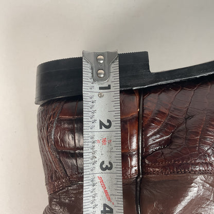 Vintage Alligator Skin Roper Boots 8.5 Custom Western Wear