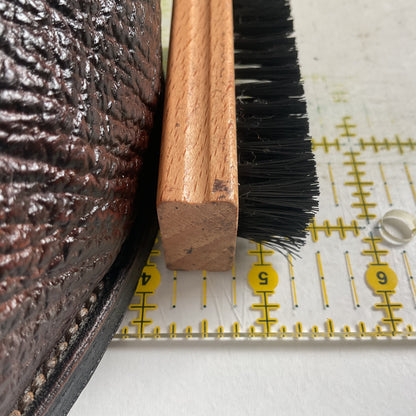 Vintage Brown Shark Skin Cowboy Boots 10 D Exotic