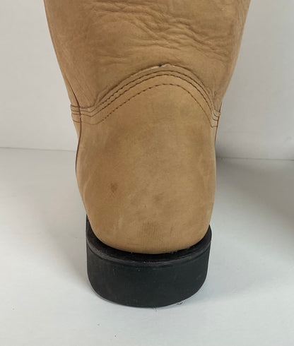 Justin Elk Skin Roper Boots | Tekno Crepe | USA Made | Women’s 7 B