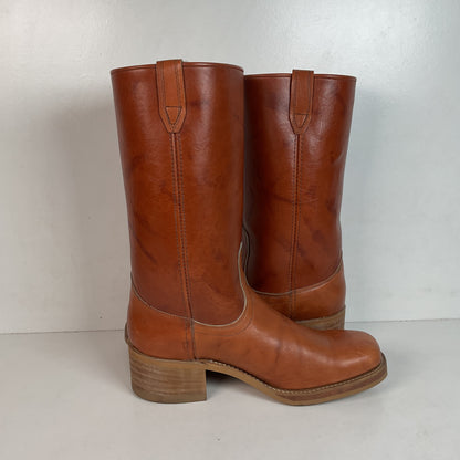 Vintage Dingo Acme Campus Boots | USA Made | Chunky | Men’s 10 D