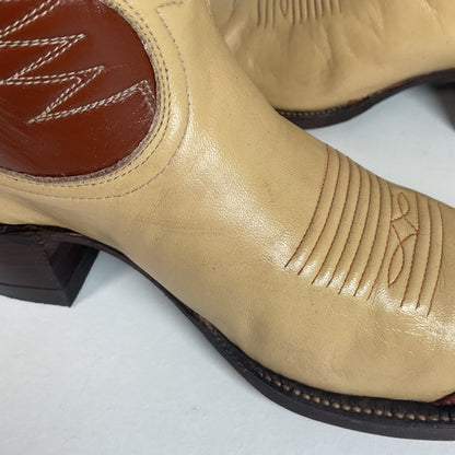 Tony Lama Urban Cowboy Boots Men’s 7 B | Women’s 8 Gold Label USA Made