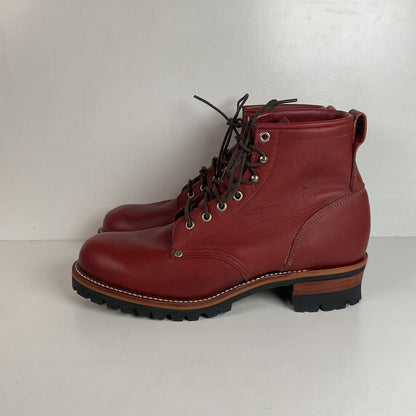 Chippewa Redwood Lace Up Boots 11.5 D USA Made