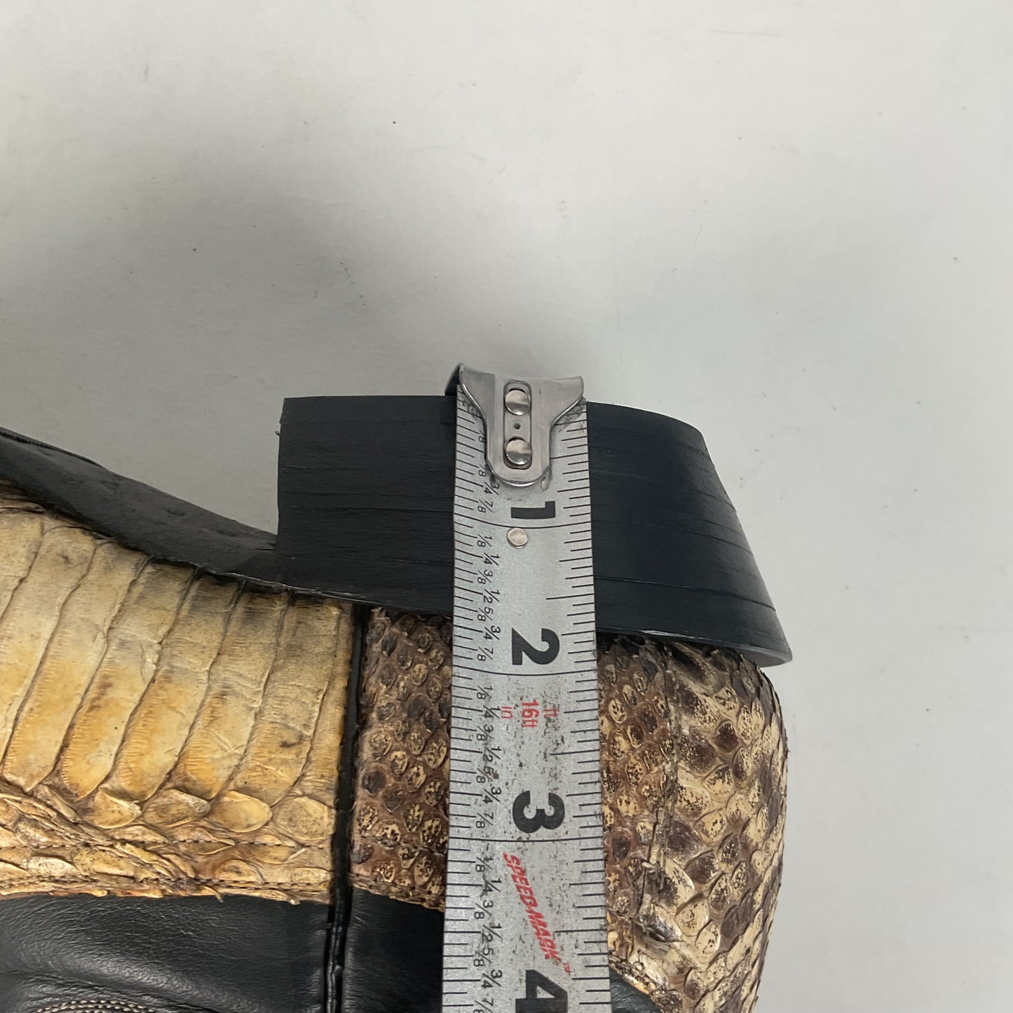 Cowtown Bias Cut Rattlesnake Cowboy Boots | Western Diamondback | Men’s 10 D