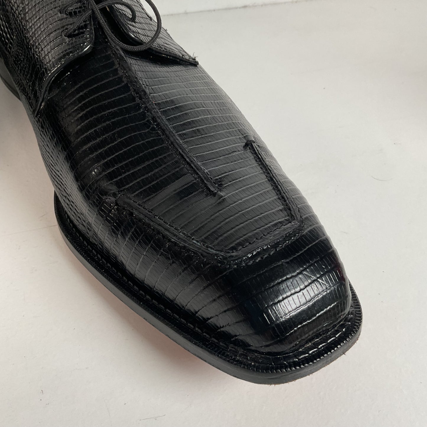 Belvedere Studio Handmade Derby Shoes | Teju Lizard | Men’s 15