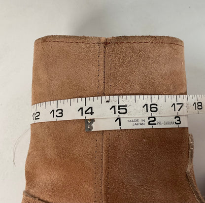 Vintage Sears Roebuck Wellington Boots | Rough Out Suede | Wearmaster | 8 D