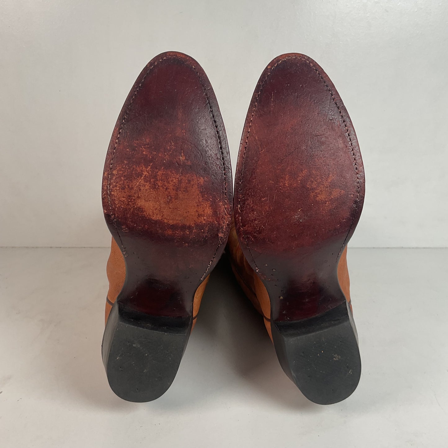 Justin Elephant Cowboy Boots 9.5 D Exotic USA Made Exotic