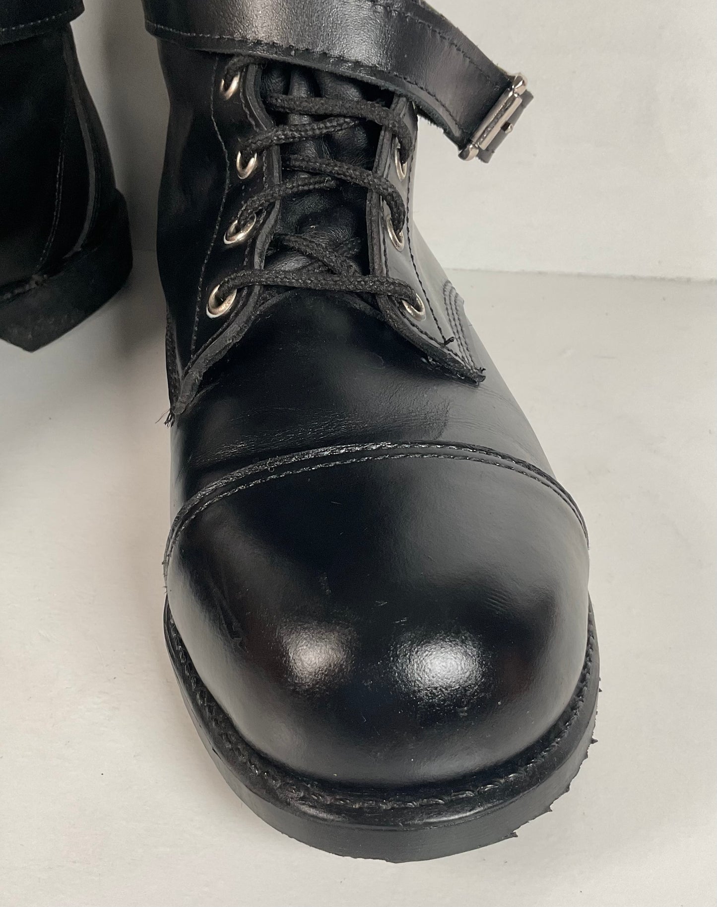Vintage Harley Davidson Lace Up Tall Boots | Motorcycle | USA Made | Men’s 11.5