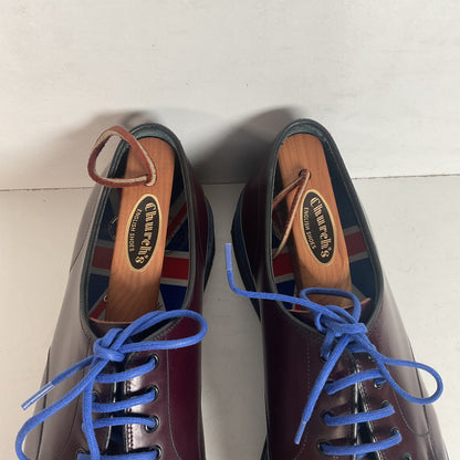 Church’s Custom Grade Cordovan Loafers 9 F | 10 D Great Britain Flag Design