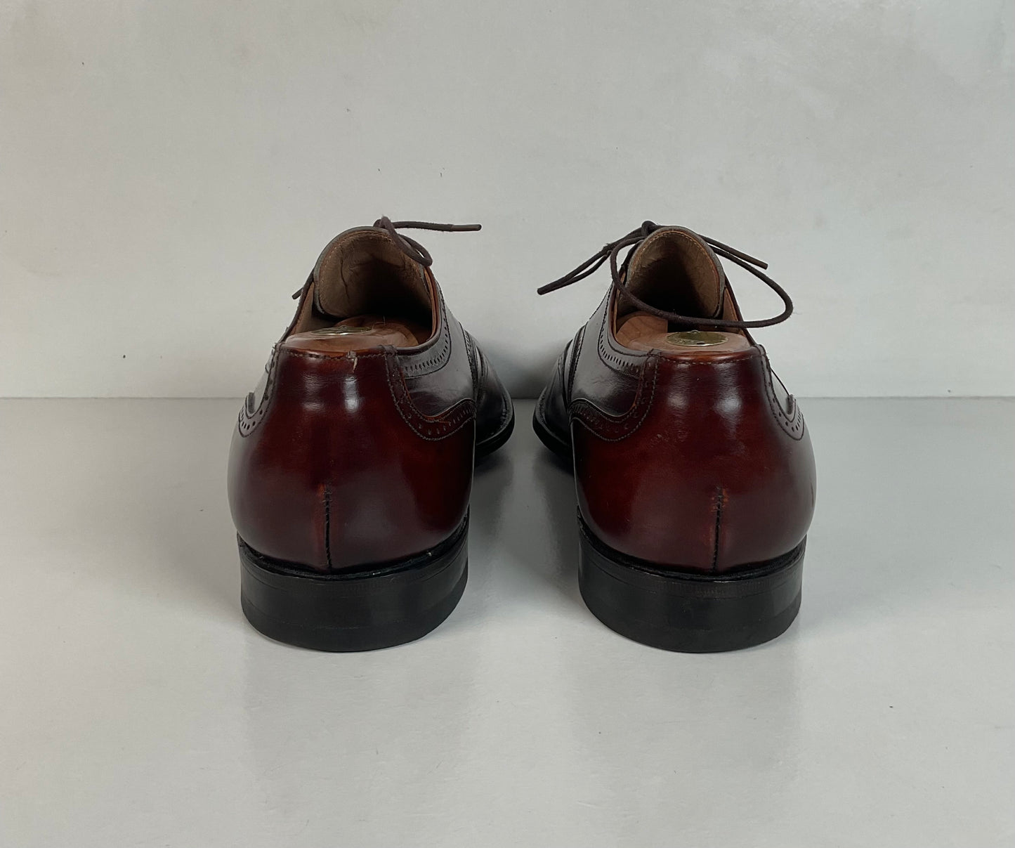 Vintage Johnston Murphy Aristocraft Oxford Shoes 8.5 D USA (2) Pairs USA Made