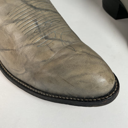 Vintage Tony Lama Gold Label Cowboy Boots | Marbled Leather | Men’s 10.5 EE
