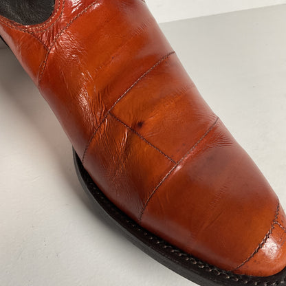 Vintage Nocona Eel Cowgirl Boots | USA Made | Exotic | Men’s 7.5 C | Women’s 8.5