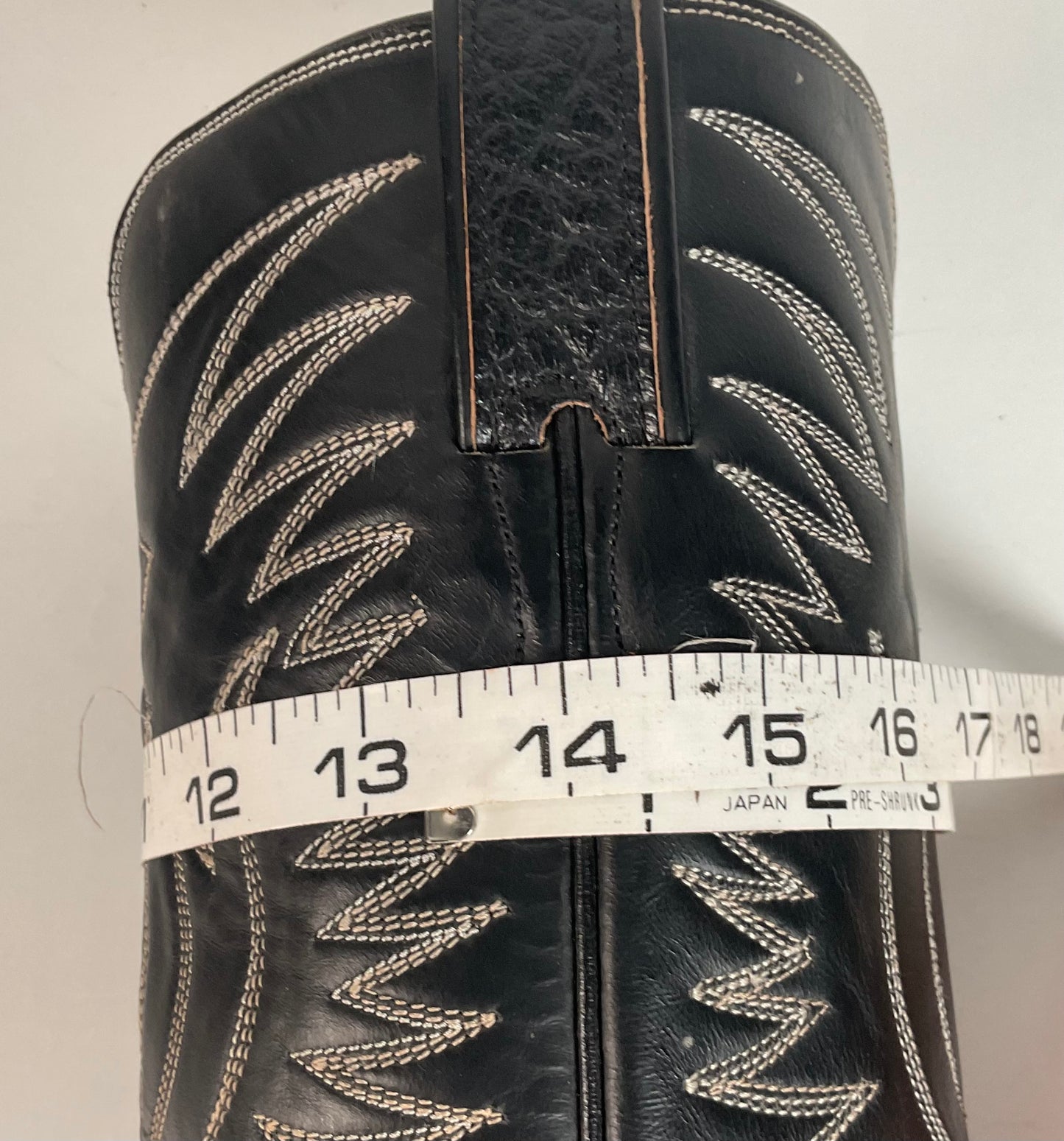 Vintage Justin Algonquin Toe Cowboy Boots | Fort Worth Label | Exotic | 1960s | Men’s 7.5