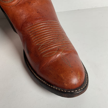 Vintage Tony Lama Buckaroo Boots | Rainbow Stitched | Men’s 8 A | Women’s 9