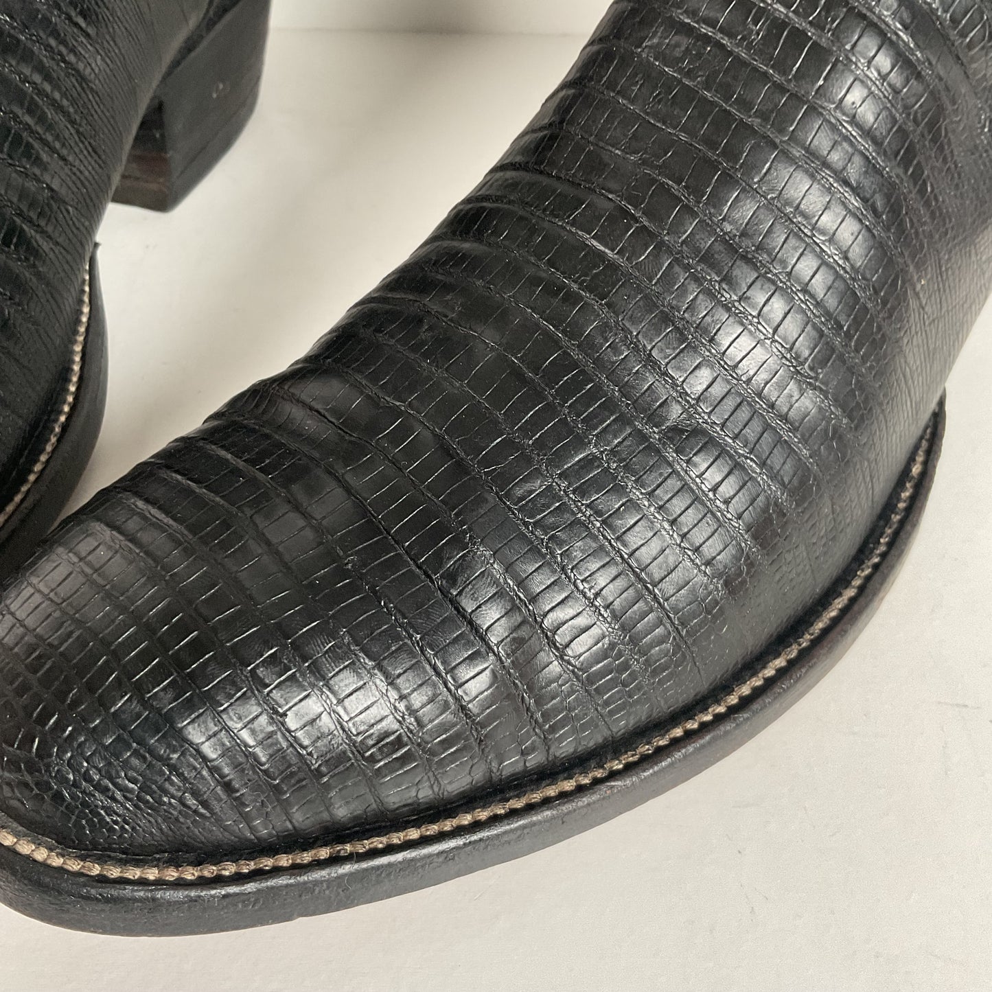Vintage Rocky Carroll Cowboy Boots | Teju Lizard | Custom | Men’s 10