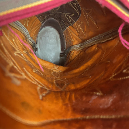 Vintage Tony Lama Tall Top Cowboy Boots | Gold Label | Tall Top | Men’s 9 D