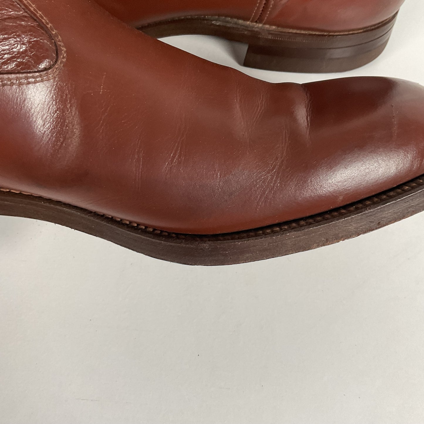 Vintage Jarman Cloth Pull Military Style Boots 11 Narrow 1940s