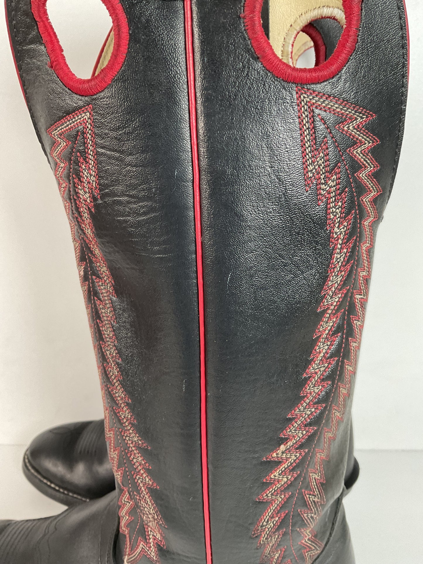 Vintage Texas Brand Buckaroo Cowboy Boots 10.5 EE USA Made