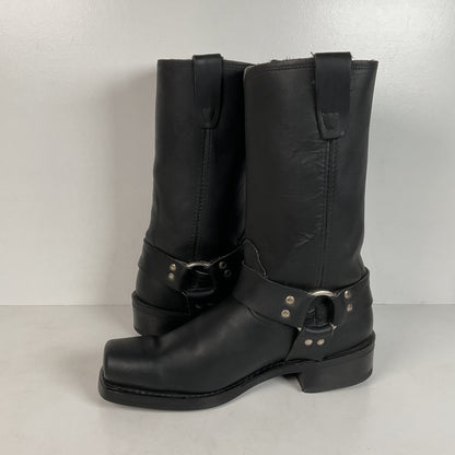 Vintage Durango Black Oiled Harness Boots | USA Made | Men’s 9 EE