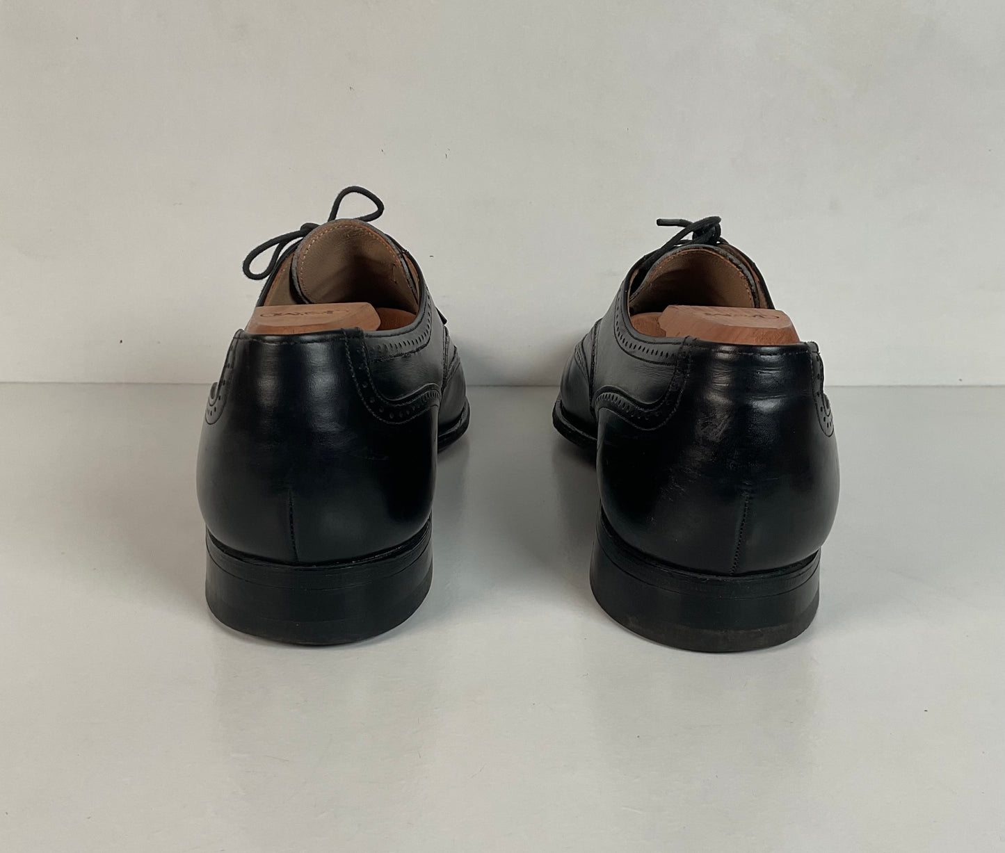 Vintage Johnston Murphy Aristocraft Oxford Shoes 8.5 D USA (2) Pairs USA Made