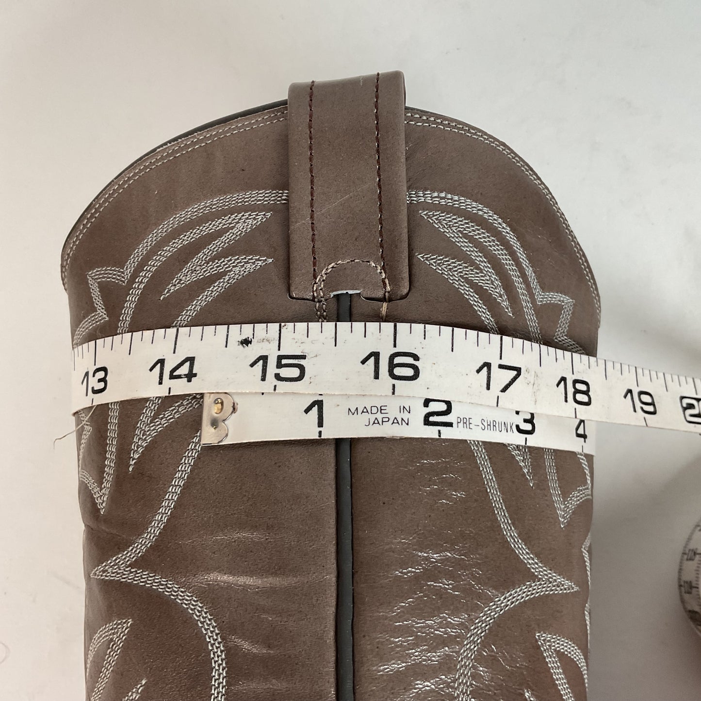 1970s Nocona Grey Cowboy Boots Men’s 8.5 B | Women 9.5