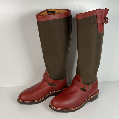 Chippewa Descaro Snake Proof Boots | USA Made | Canvas | Retired | Men’s 8.5 D
