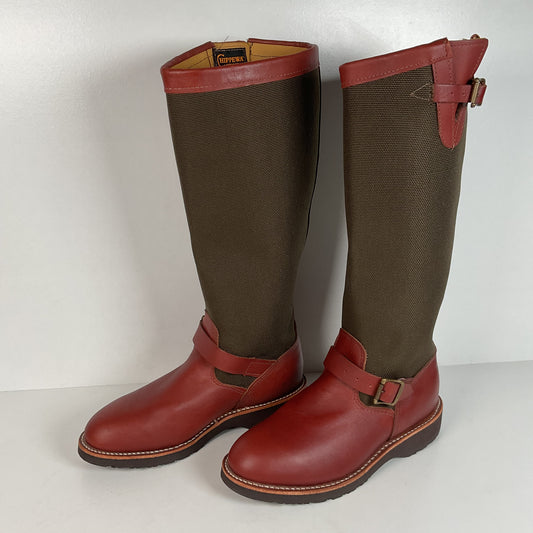 Chippewa Descaro Snake Proof Boots | USA Made | Canvas | Retired | Men’s 8.5 D