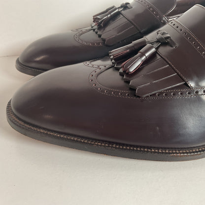 Bally Tassel Loafers | Burgundy Patent | Men’s 15