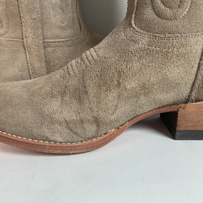 Frye Bruce Suede Cowboy Boots | Rough Out | Women’s 10