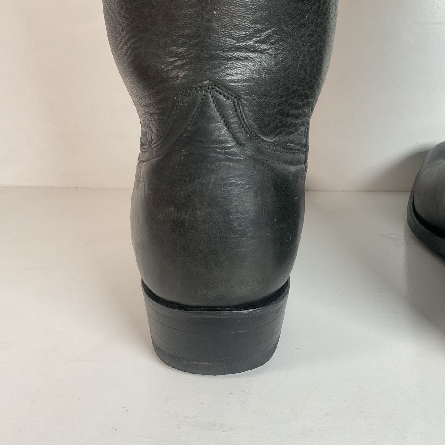 Smith And Wesson Square Toe Western Boots 9.5 EE Campus Cavalry