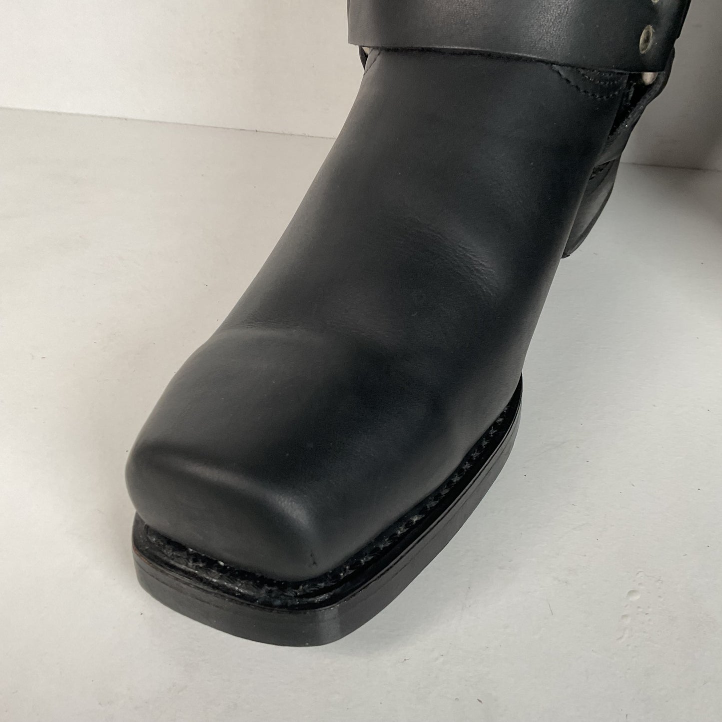 Vintage Durango Black Oiled Harness Boots | USA Made | Men’s 9 EE