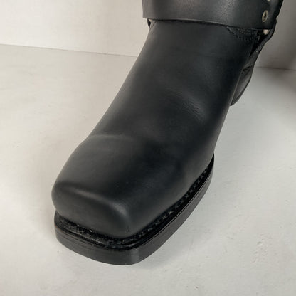 Vintage Durango Black Oiled Harness Boots | USA Made | Men’s 9 EE