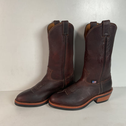 Chippewa Corbel Wellington Cowboy Boots | Bison Hide | USA Made | Men’s 8.5 D