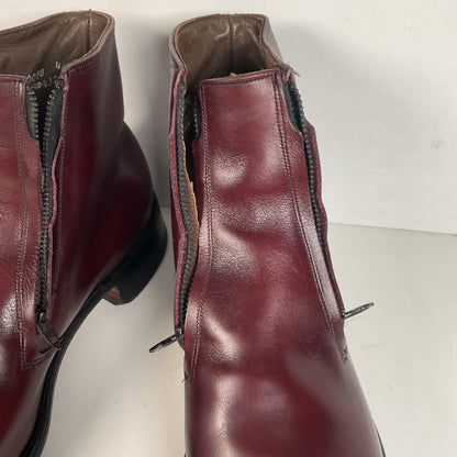 Vintage Allen Edmonds York Ankle Boots | Double Zip | Extra Narrow | Men’s 10 A