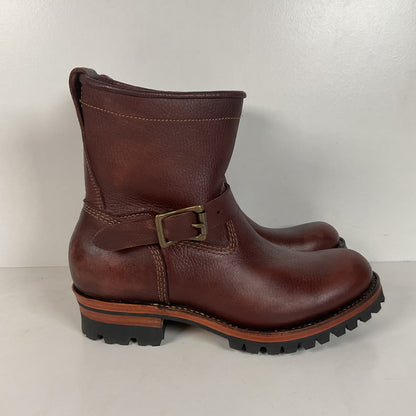 Bison Hide Engineer Boots | Shorty | Custom | PNW | Pacific Northwest | Men’s 9.5