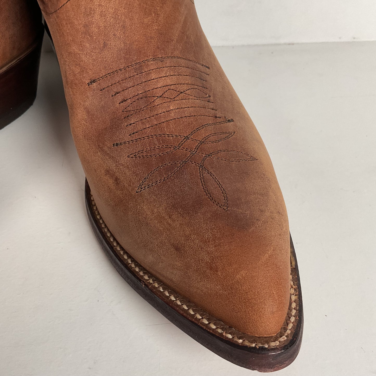 Vintage Justin Bay Apache Cowboy Boots | USA Made | Men’s 8 EE