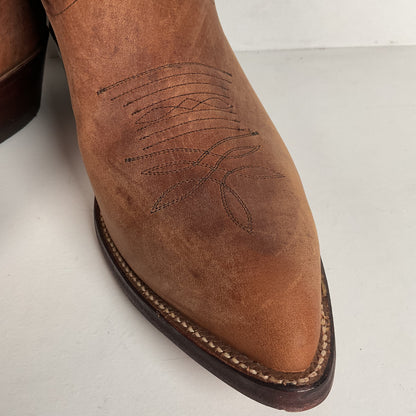 Vintage Justin Bay Apache Cowboy Boots | USA Made | Men’s 8 EE