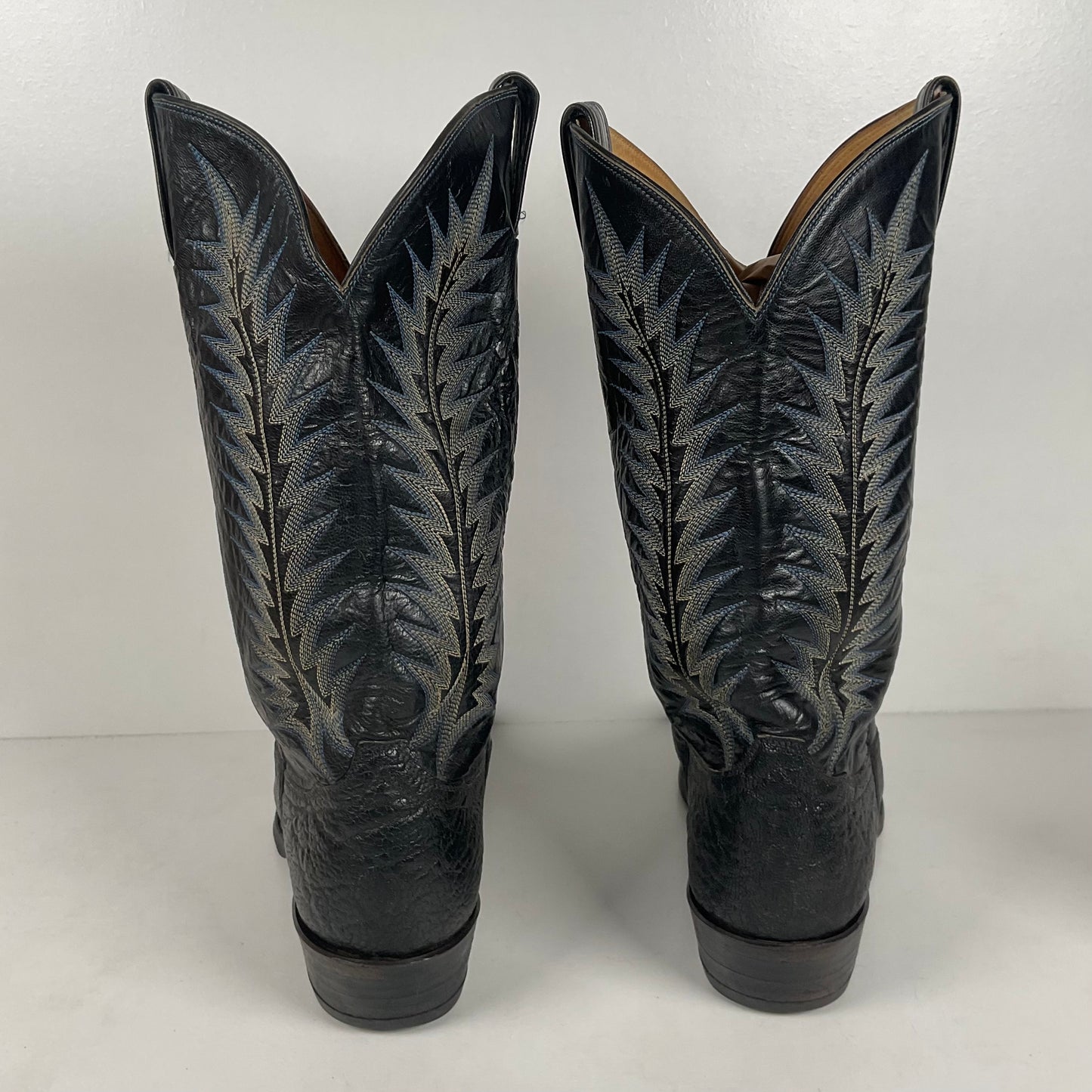 Vintage Tony Lama Cowboy Boots | Nocona Belt | Safari | Gold Label | Men’s 10 D