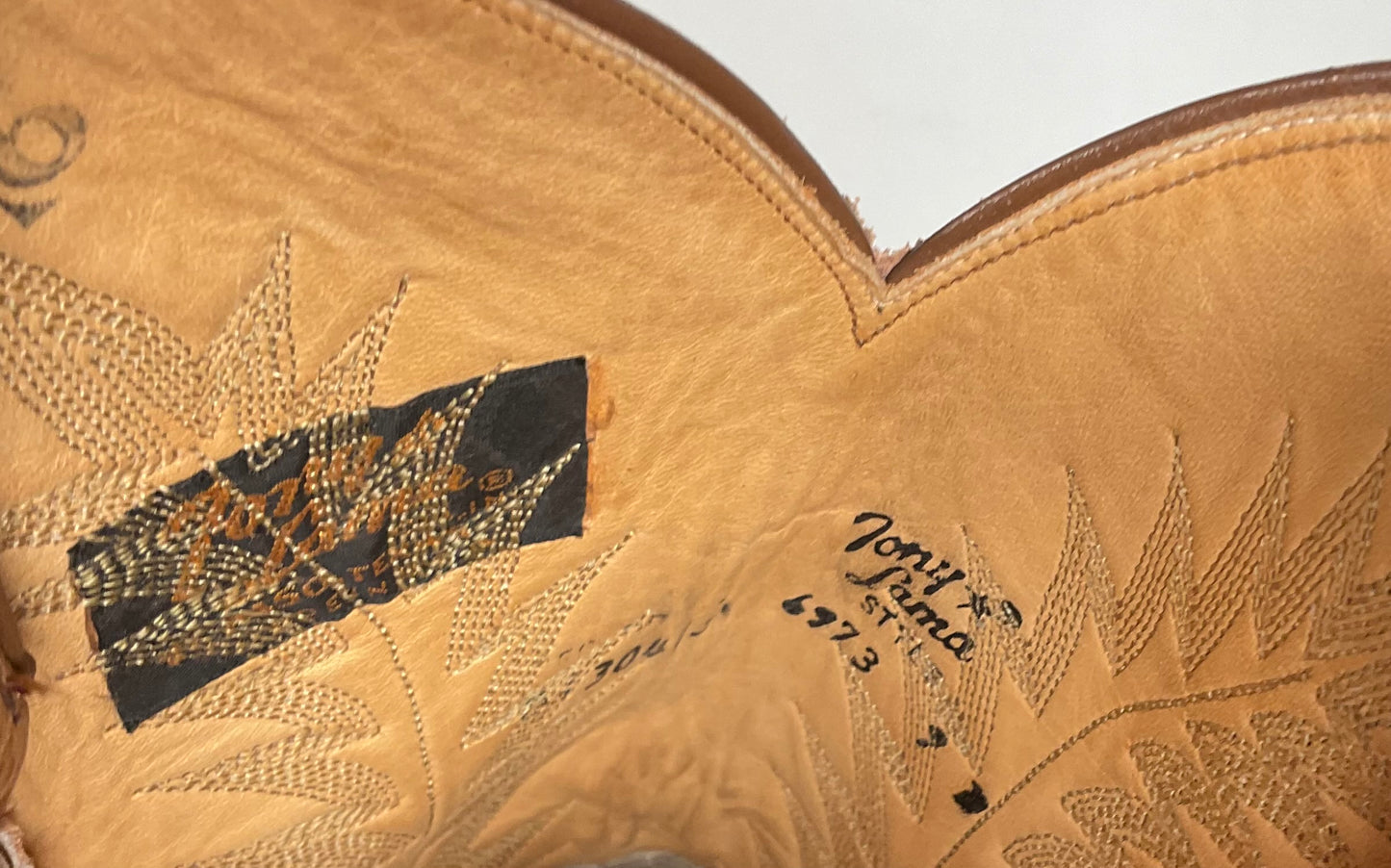 Vintage Tony Lama Cowboy Boots | Bullhide | Gold Label | USA Made | Men’s 9 D