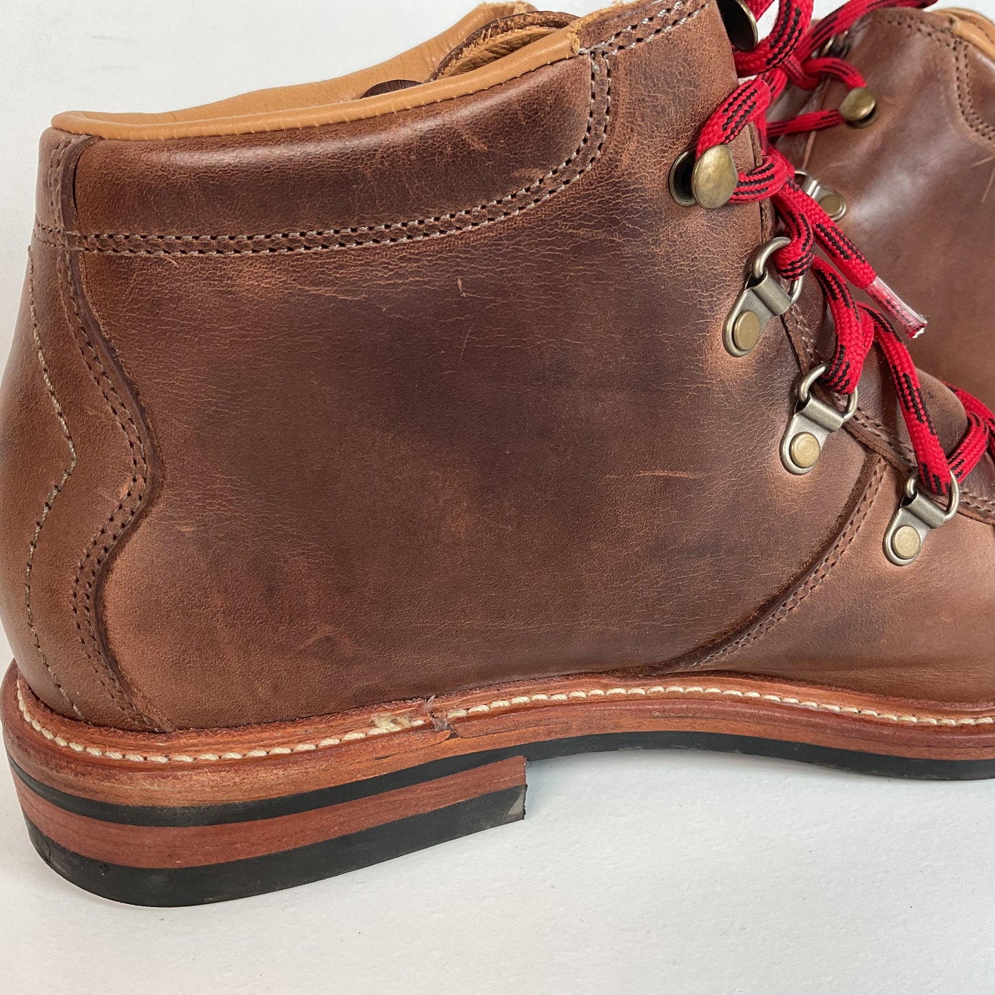 Oak Street Bootmakers Summit Hiking Boots 12 D Chromexcel USA Made