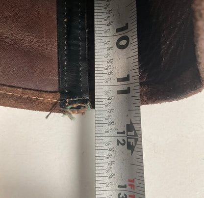 1970s Sears Chocolate Suede Harness Boots Men’s 10 B (Narrow) USA Made