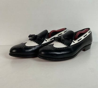 Vintage Footjoy Kiltie Tassel Loafers | Spectators | USA Made | Men’s 9 E