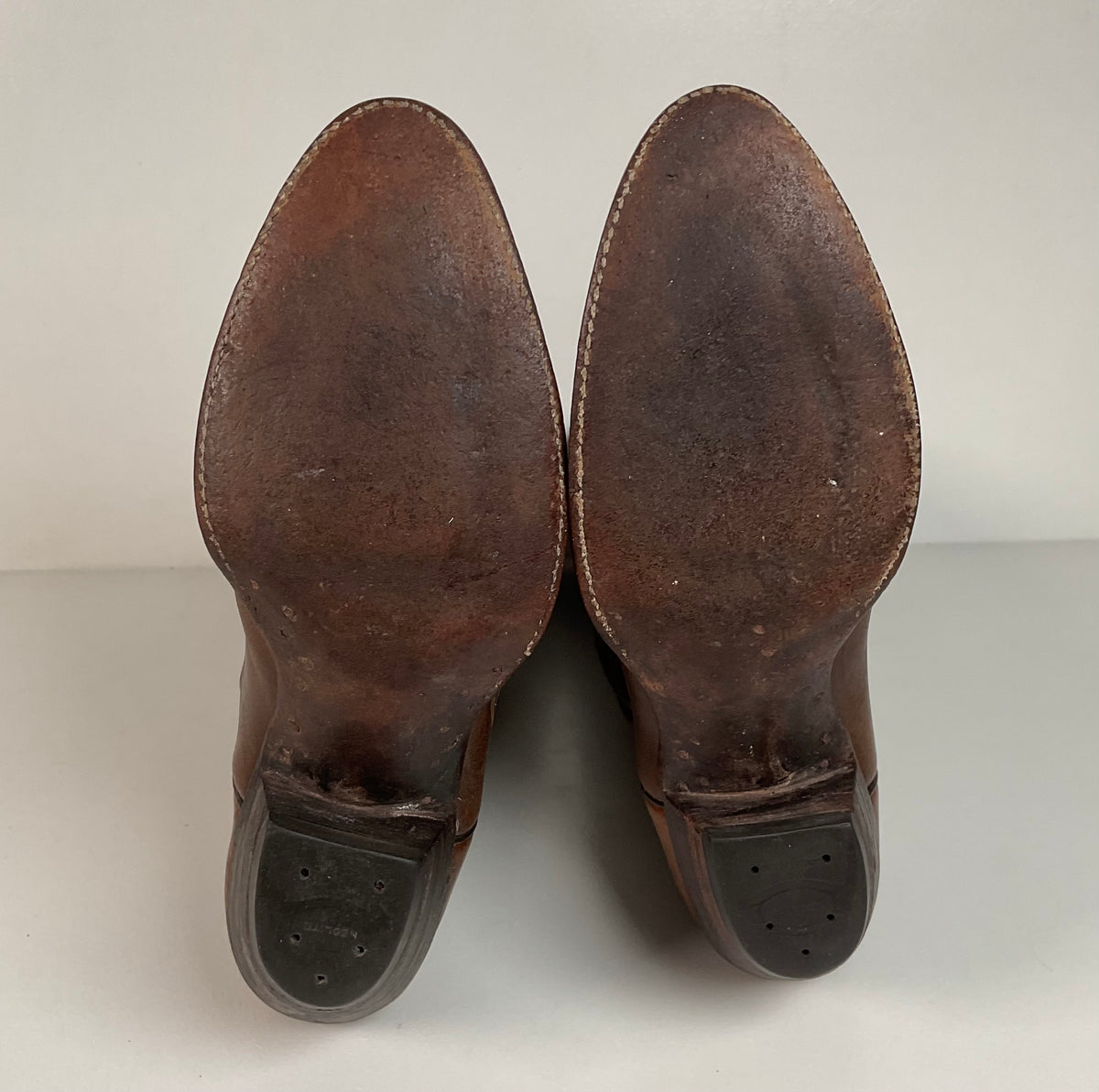 Vintage Dan Post Tulip Cowgirl Boots | Snakeskin | Men’s 8.5 | Women’s 9.5