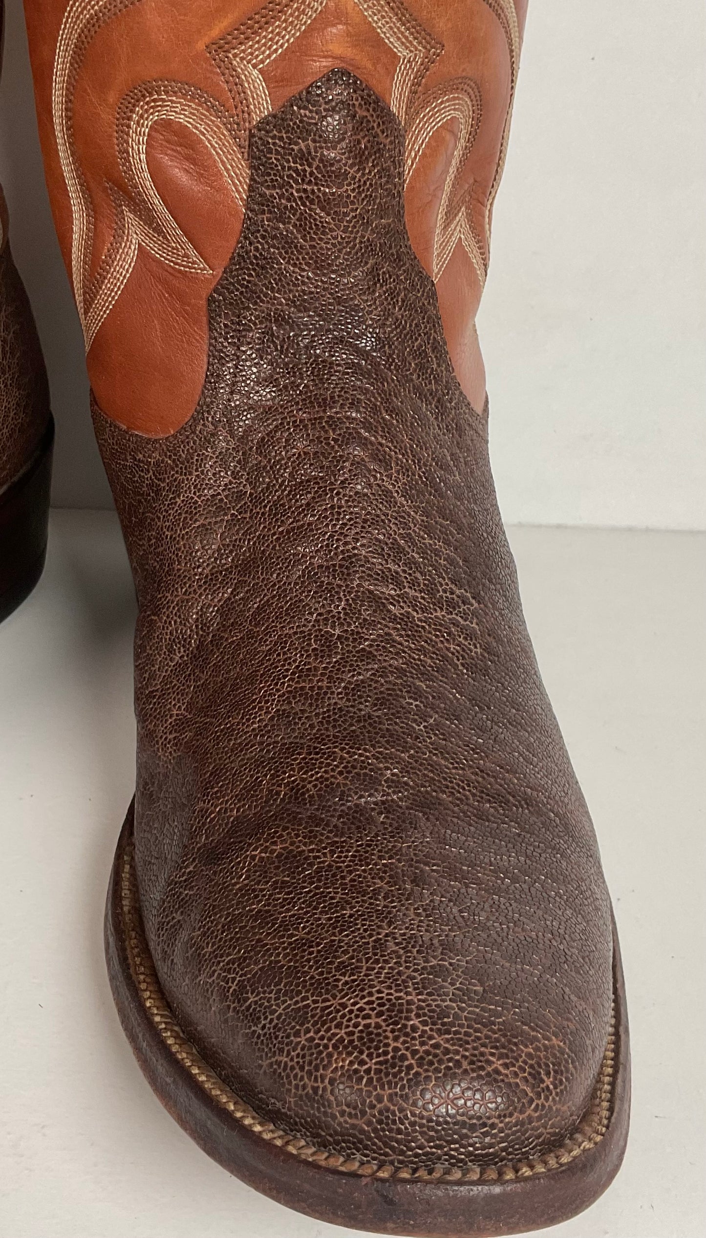 Vintage Rios of Raymondville Elephant Cowboy Boots | Exotic | Wide | Men’s 11