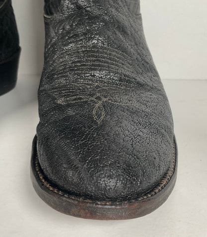 Vintage Tony Lama Cowboy Boots | Nocona Belt | Safari | Gold Label | Men’s 10 D